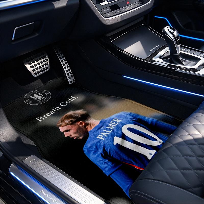Cole Palmer Star Black Car Floor Mats Full Coverage All-Season Car Mats, XPE Non-Slip And Wear-Resistant Mats Suitable for SUV Interiors, Textured Car