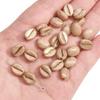 [8x10mm] 20pcs Acrylic Picasso Coffee Bean Beads Loose Spacer Beads for Necklace Bracelet Earring DIY Jewelry Making Beads