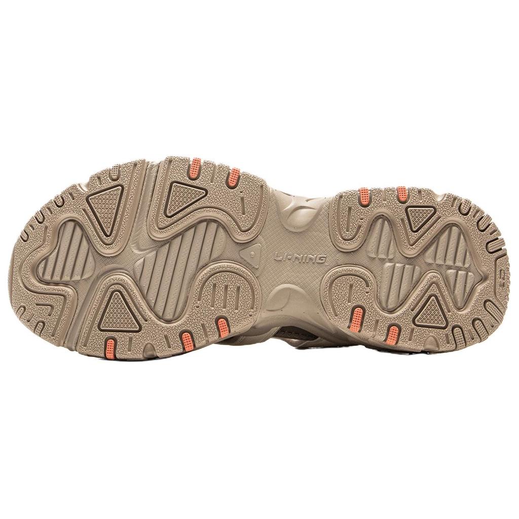 Li-Ning Brown Sugar Trendy Comfortable Breathable Rebound Shock Absorption Creek Shoes Women Shoes Gray AGUV020-4