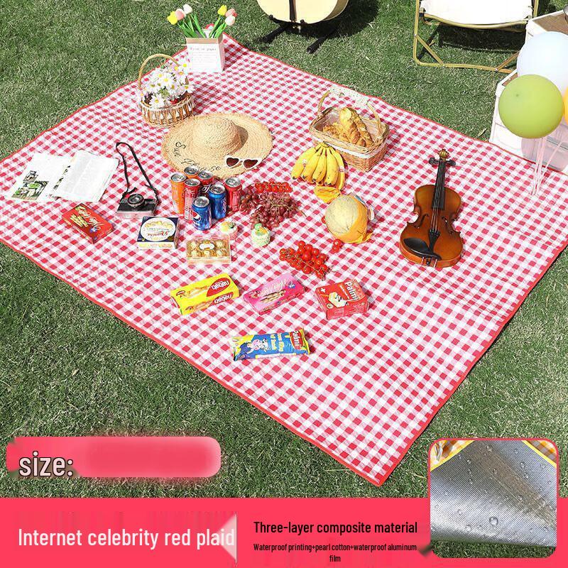 Changbaosen Double-Sided Waterproof Picnic Blanket