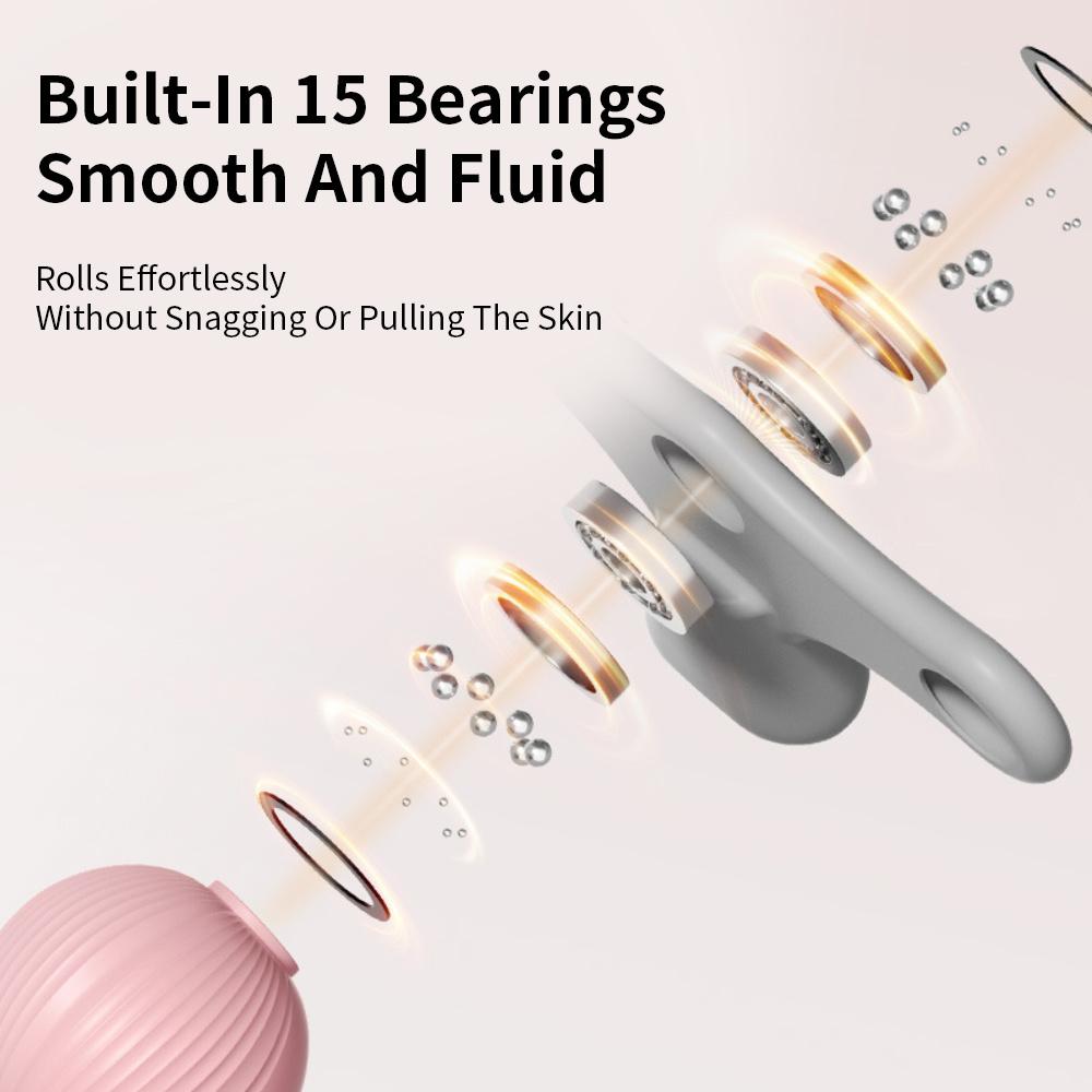 Handheld Roller Massager Quiet Foot Massage Muscle Rolling Ball Leg Massage Spine Relaxation Cervical Spine Muscles Massager