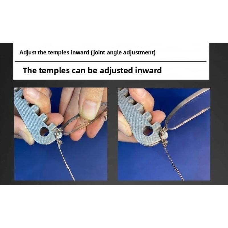 Eyeglass Frame Bending Tool for Leg Adjustment and Crease Repair Straighten Bent Arms with Precision Repair Pliers