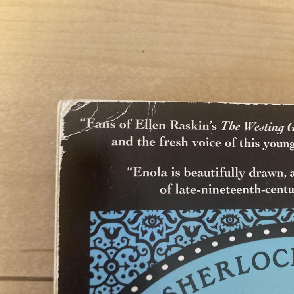 [USED] Enola Holmes Mystery Series Complete 3 Volume Set