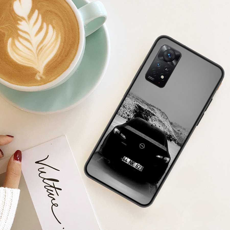 Opel Astra Logo Phone Case For Redmi 14C 12 12C Note 14S 13 14 Pro Plus K80 Pro 10 10A 10C 9 9A 9C 9T 8 8A TPU Clear Cover Cover