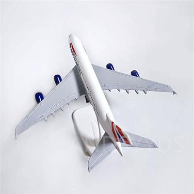 Metallflugzeug 20cm A380 British Airways 1/400 Maßstab Modell Druckgusslegierung Flugzeug 380 Luftfahrt Flugzeug Spielzeug Geschenk Ausstellungsstück