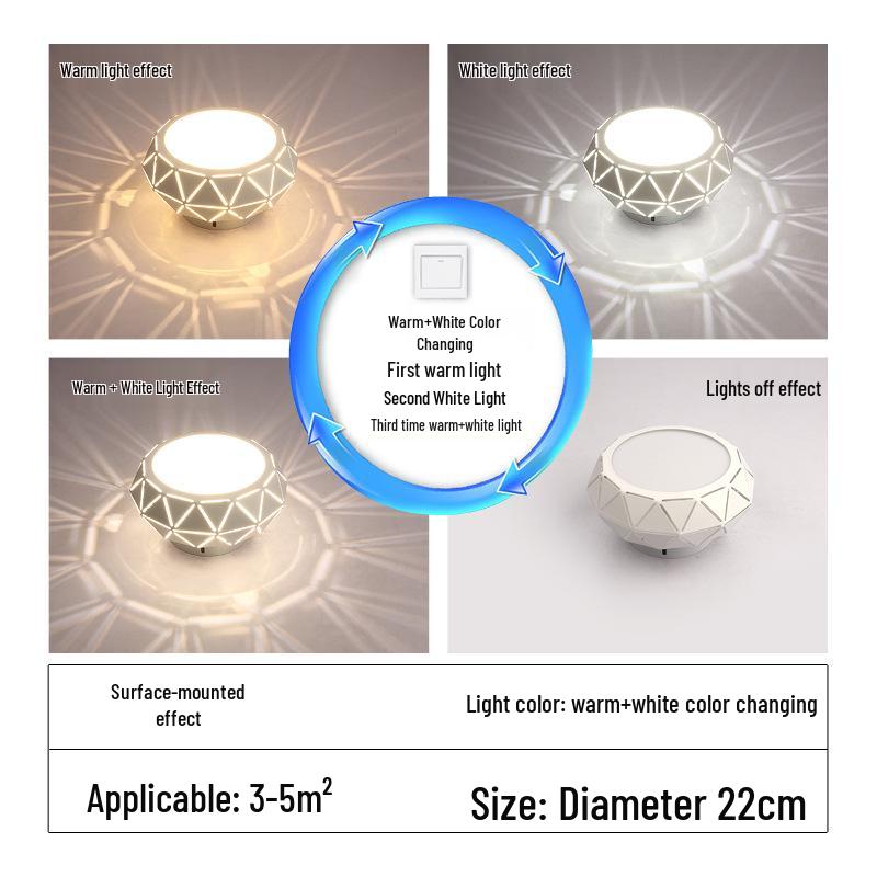 Modern Embedded Corridor Downlight - Creative Spotlight for Foyer & Hallway Ceilings