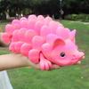 3D Printed Hedgehog Figurine Movable Joints Simulated Hedgehog Stress Relief Fidget Toy Home Office Desktop Decoration Ornament