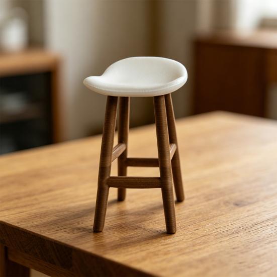 Mini Bar Stool  High Stool Miniature
