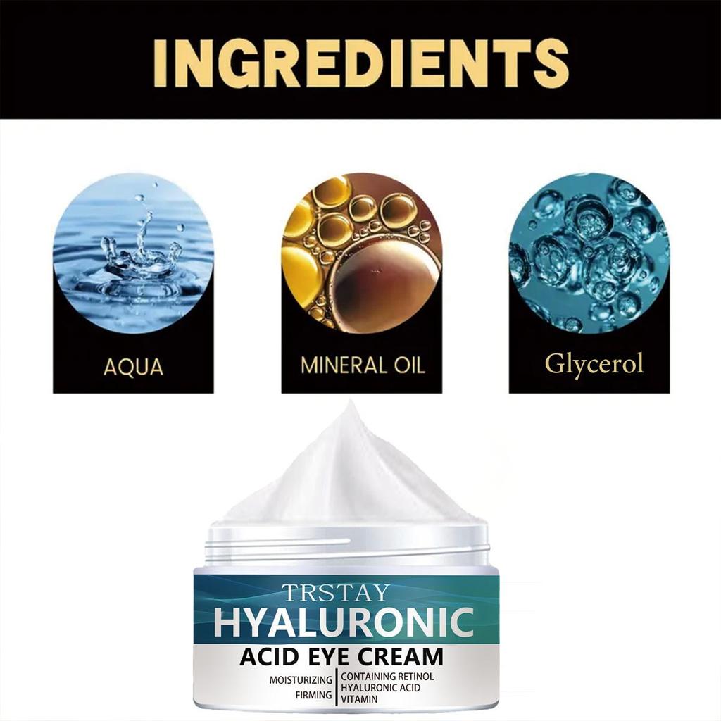 The eye cream brightens and fades dark circles, pimples and eye bags, providing me with a firm and delicate eye treatment