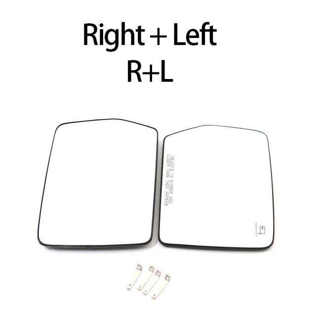 Left Right Door Side Heated Wing Mirror Glass Rearview Plate for Ford F-150 F150 XL King Ranch Raptor SuperCrew 2004-2010