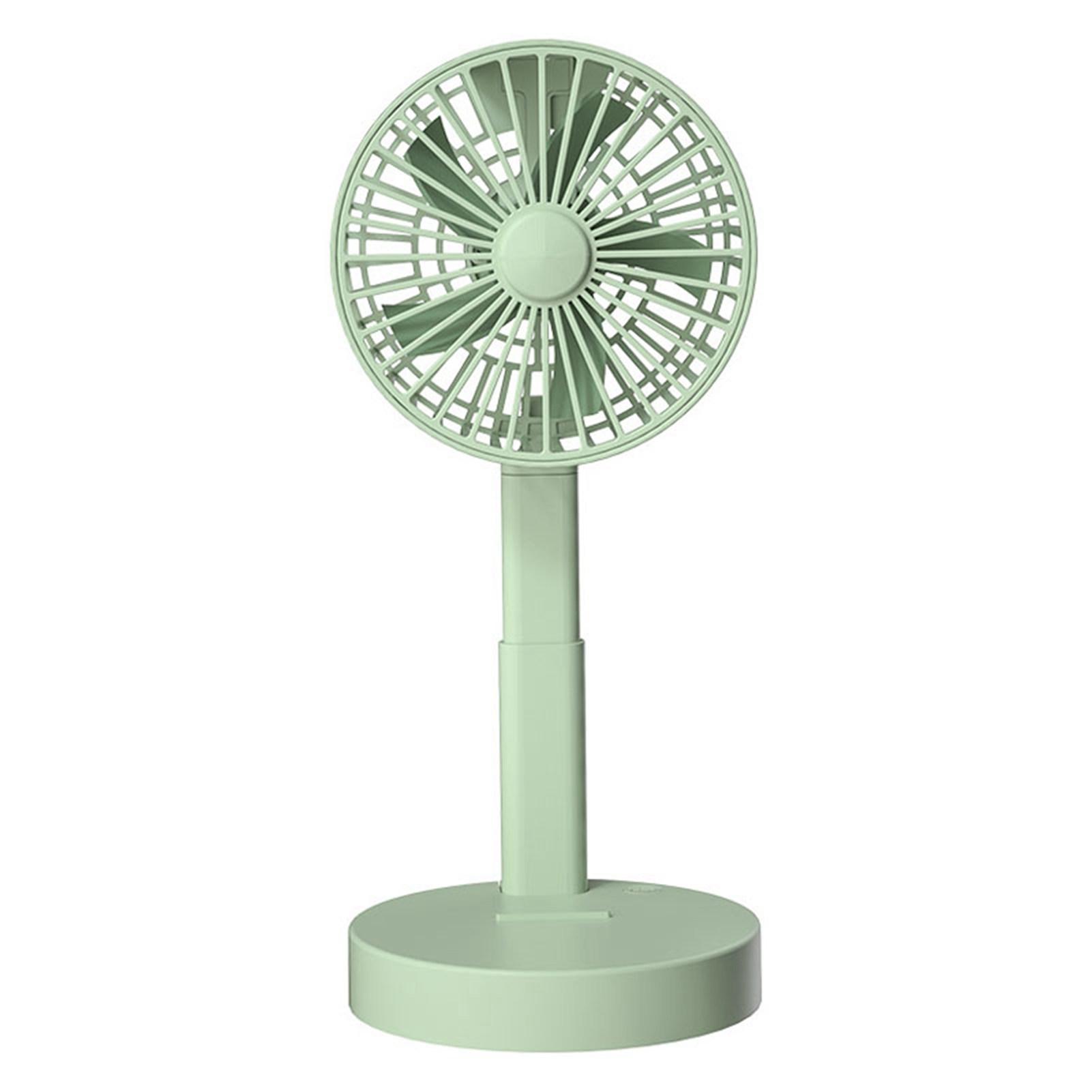 

Складаний портативний телескопічний USB-вентилятор 3 швидкості Тихий настільний вентилятор Підлоговий вентилятор Для спальні офісу кемпінгу подорожей Зелений світло-зелений колір