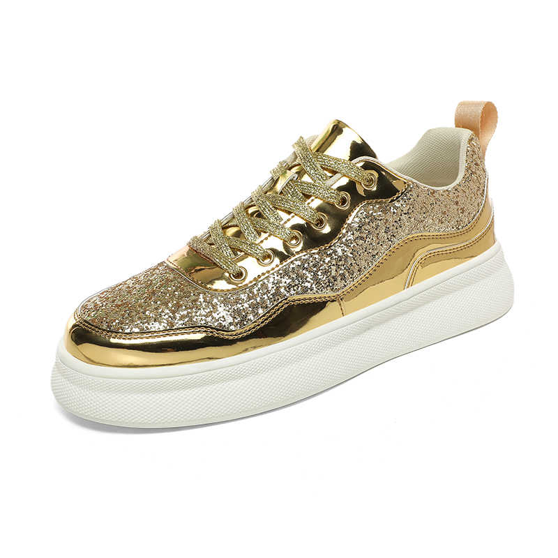 Fashion Shoes Woman Wide Heel Oxford Sneakers With Thick Soles Brown Boots Womens Sports Particular Dropshiping Tenisse Krasovki