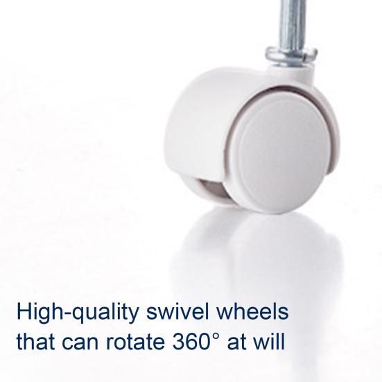 Yousheng Rolling Clothing Rack Multifunctional Laundry Hamper with Wheels Garment Rack with Hooks Detachable Laundry Baskets for Bedroom Laundry Room