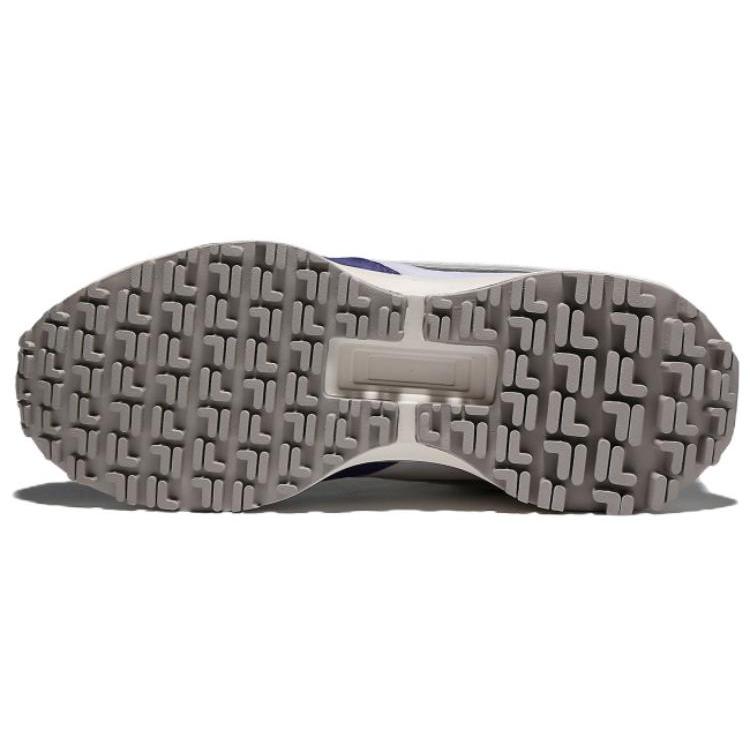 FILA Zagato V2 Fabric Low top Casual Shoes Unisex Gray Purple Korean Style 1RM02218E_110