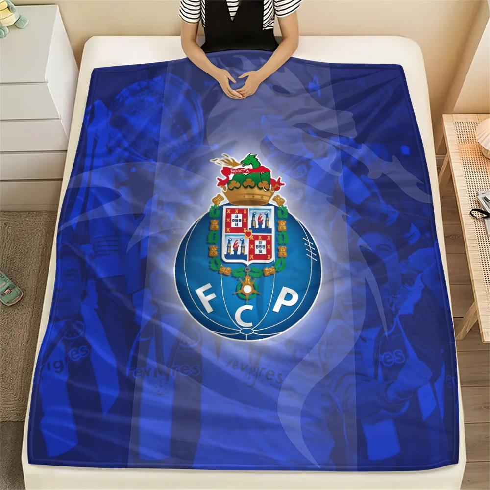 

FC Porto Print Flannel Blanket, High quality Comfortable for All Seasons, Home Decor, Warmth and Comfort 80cm x 120cm