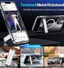 Magnetický kryt na telefon Stand Clear pro iPhone 17 Pro Max Air 13 12 Mini 16 15 14 11 Pouzdra s stojánkem Průhledný držák Kryt