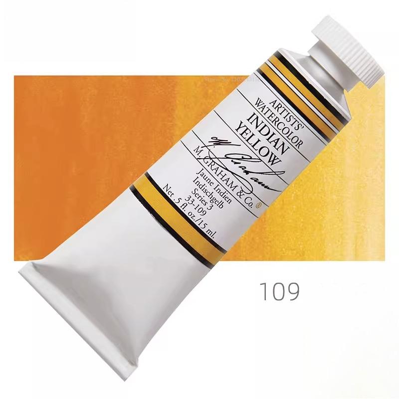 15ml / Tube American Watercolor Pigments Artist's Painting Art Supplies Hand-drawn Illustrations Creative Travel Water Color