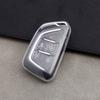 Tpu Fully Transparent Key Fob Case Cover Holder Keychain For Cadillac Xt4 Ct4 Ct5 Lyriq