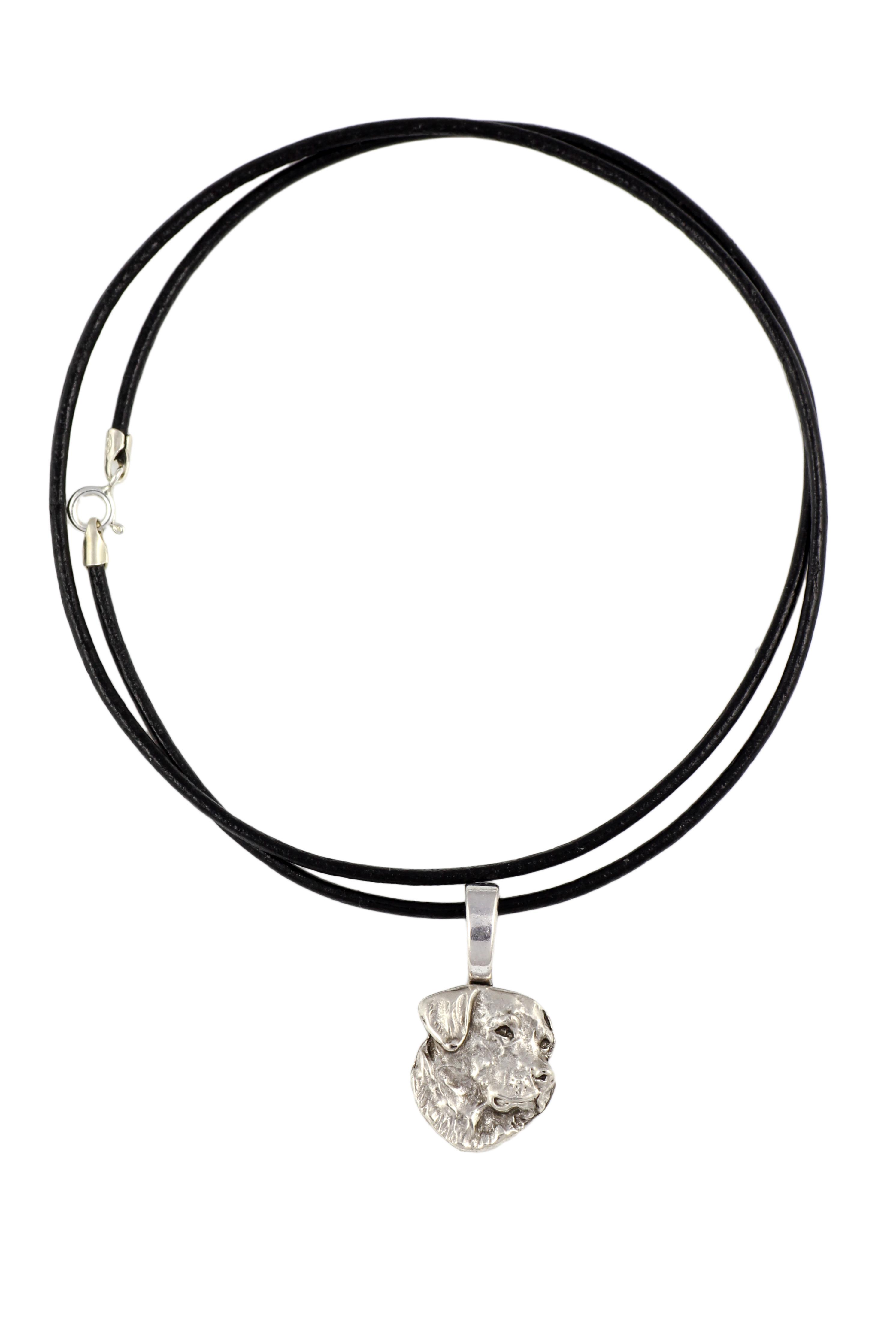 

Labrador Retriever - Dog necklace, silver-plated pendant for the dog lover, subtle jewellery by Art-Dog срібний