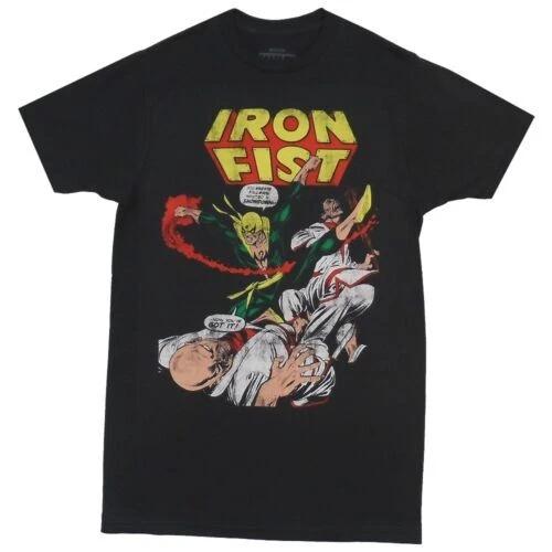 Iron Fist Vs Karate Killers Marvel Premiere Gil Kane Licensed Adult T-Shirt S