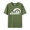 Merry Christmas Believe Brand Crazy Geek T Shirt Oneck Cotton Unisex Luxury Designer Tshirts Geek T Shirt Wholesale