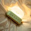 Mini lampada da tostapane con luci notturne per bambini, arredamento carino per la camera da letto, soggiorno, sala da pranzo, desktop