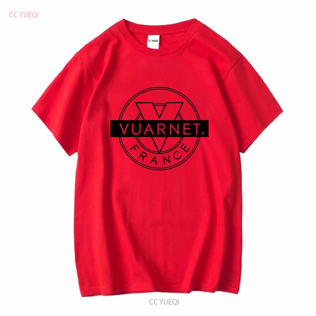 VUARNET France Symbol Logo Mens Grey T shirt Size S to 5XL long or short sleeves vintage Washed Soft Stylish designer clothes