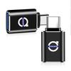 1Pcs USB To Type-C OTG Adapter Female Converter Phone Charger For Volvo Xc60 V50 V40 Xc90 S60 S40 V90 V60 Ex90 S90 Xc40 C40 C50