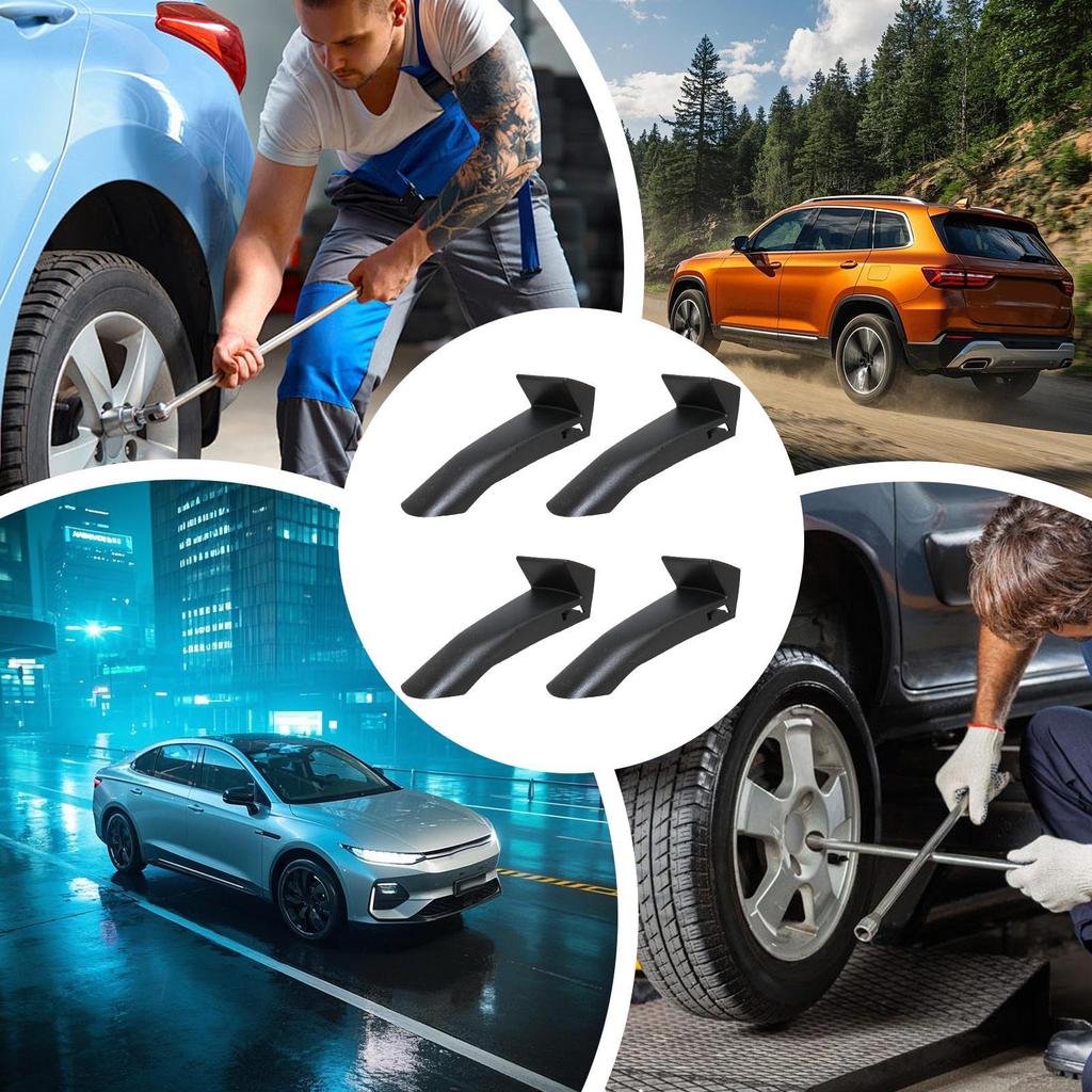 Tire Machine Parts Wheel Changer Jaw Guard 4 Pieces Quick Release Tire Changer Clamp Guard For Car SUV RV Offroad Vehicle Garage
