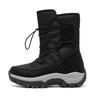Large size winter men's shoes couple high-top velvet thickened snow boots Northeast rain and snow warm cotton shoes