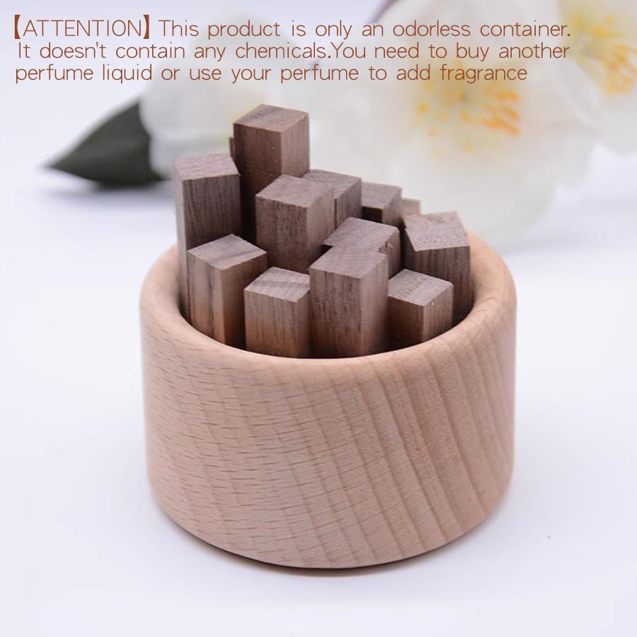 No Perfume Wood Aroma Diffuser DIY Fragrance Living Room Bathroom Toilet Bedroom Desk Home Accessories Aromatherapy Decorations