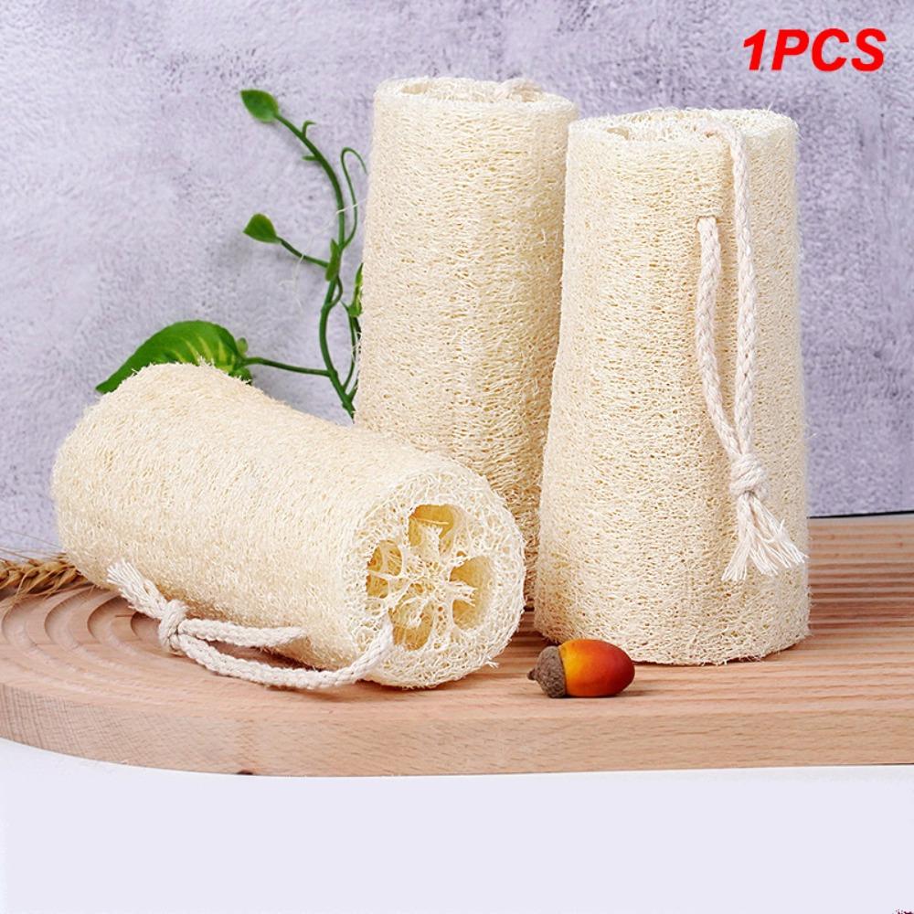 

Відлущувальні мочалки-люфи з мотузкою, скраб для миття горщиків та мисок, нова губка для ванни та тіла S-White