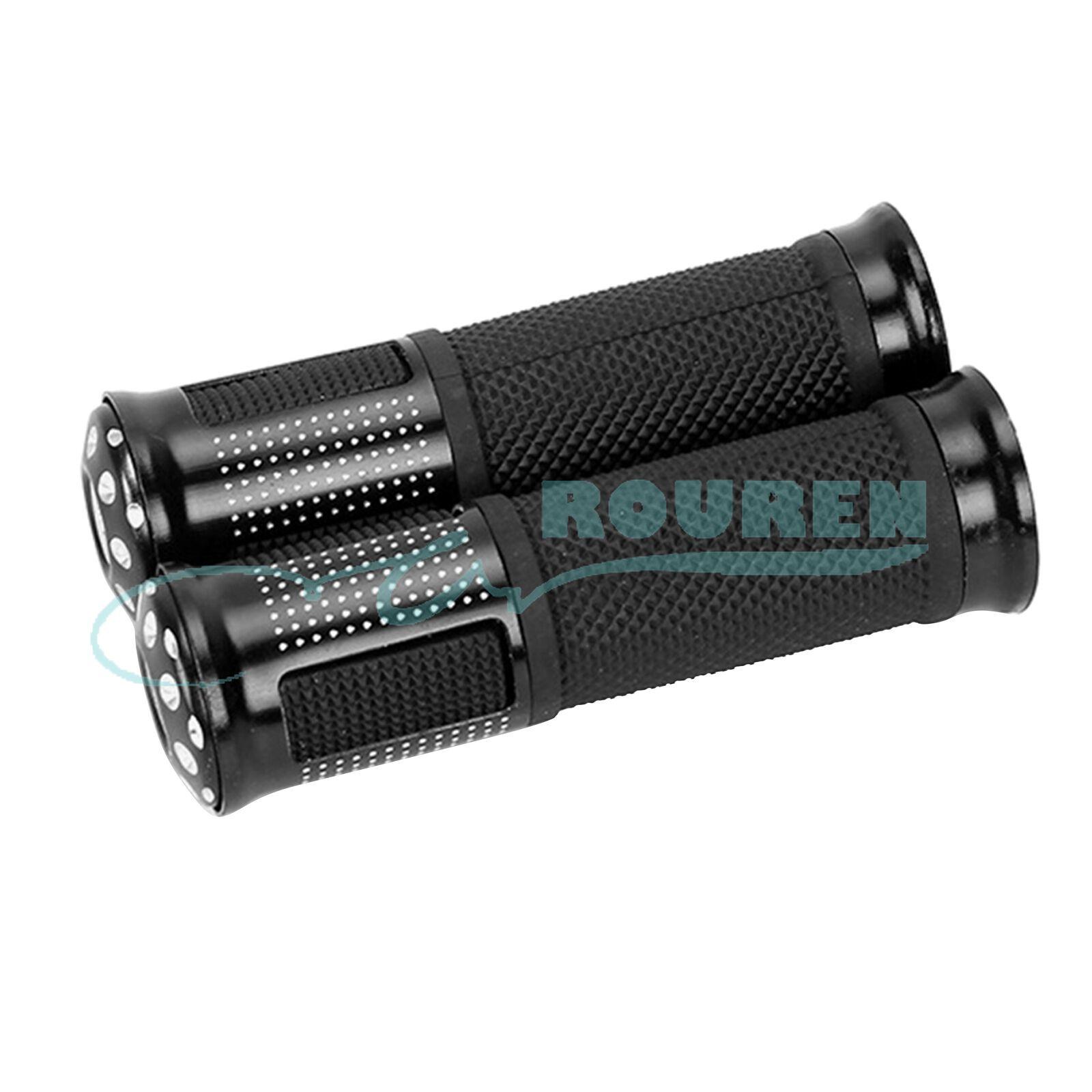 7/8 22mm Universal Handlebar Motorrad Lenker Handgriff Anti-Rutsch Griff für Suzuki Honda Yamaha Kawasaki BMW Benelli чёрный