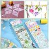 20pcs Colorful Floral Printed Fabric DIY Crafts Patchwork Fabrics  Craft Accessories
