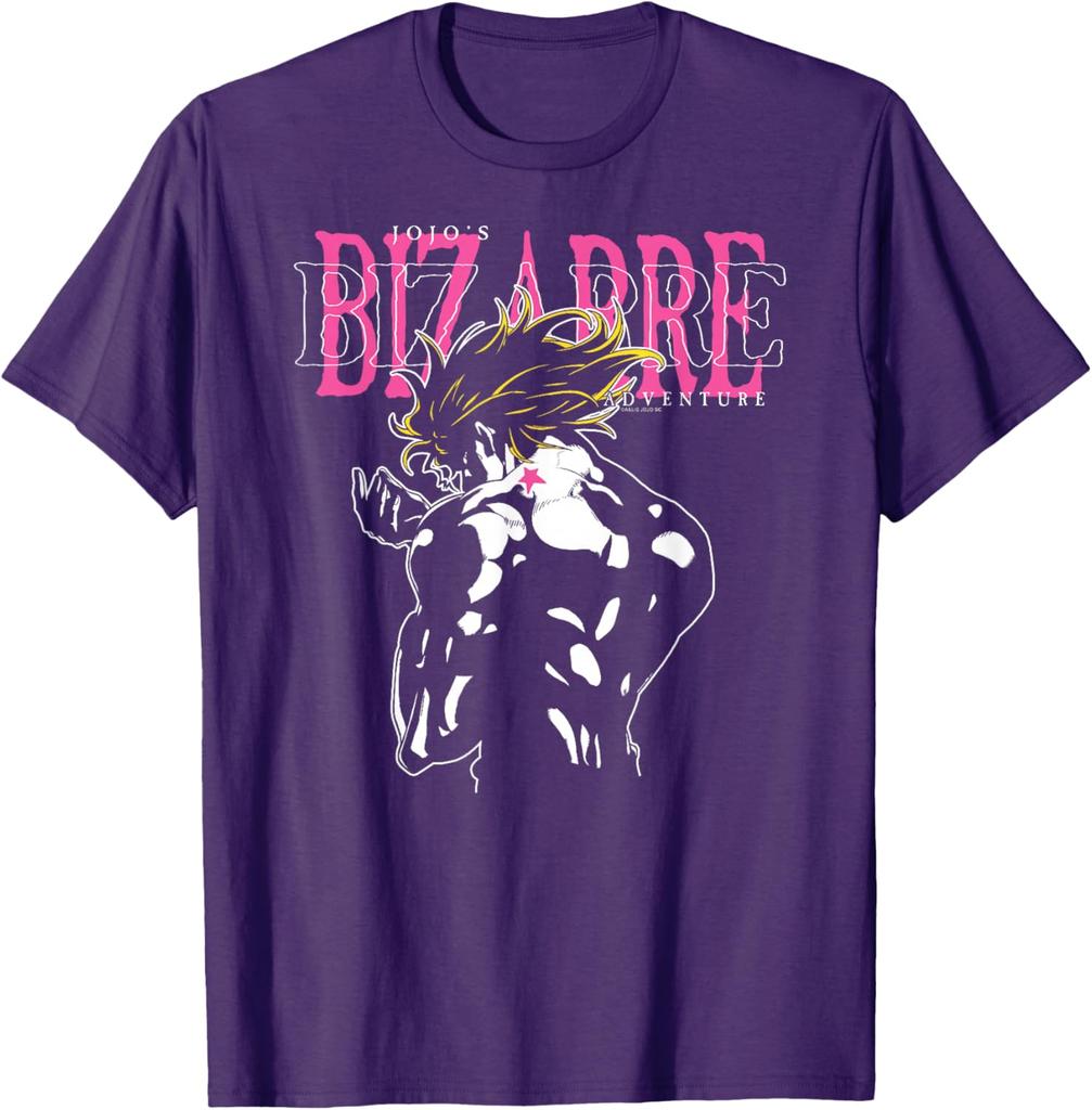 Jojos Bizarre Adventure Dio With Joestar Birthmark Anime Fashion Casual Funny Tshirt S6xl Summer