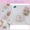 Stylish Kids Crossbody Bag With Bowknot Pearl Detail Charming Chic Design For Little Girls