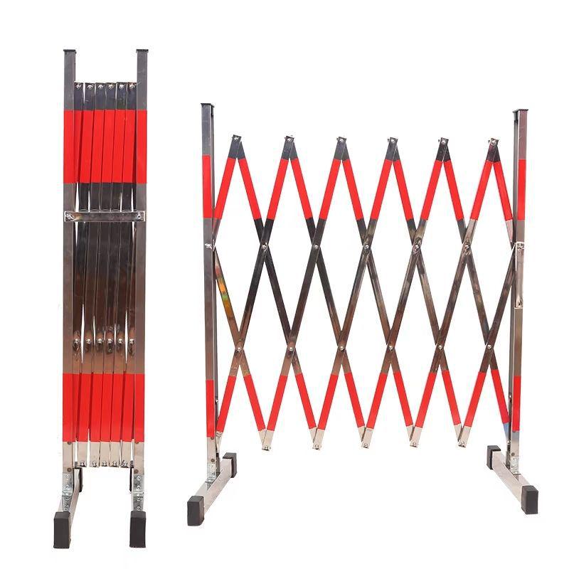 Stainless Steel Retractable Folding Gate for Outdoor, Kindergarten, and Construction Barrier