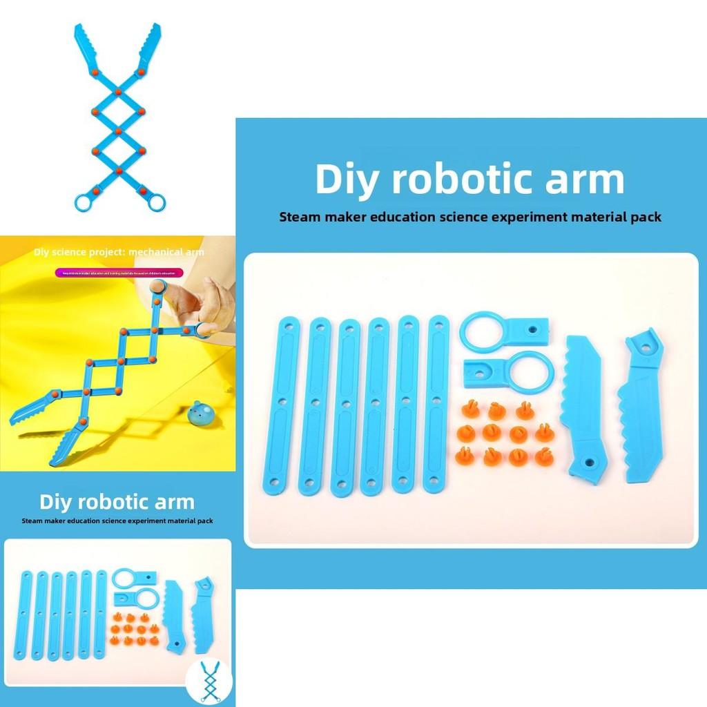 Science Experiment Mechanical Hand Stem Diy Educational Toy For Kids Home Learning