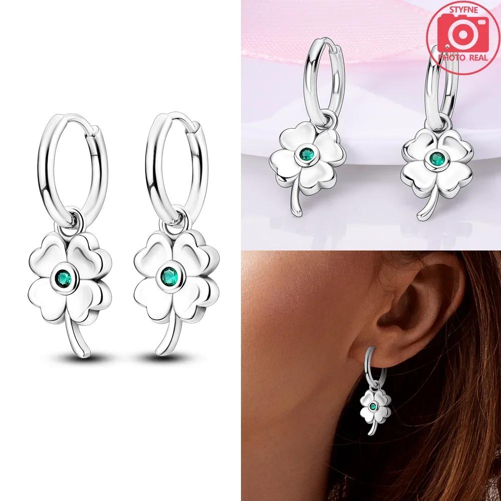 Authentic copper Sunflower Woman Earring Moon Flower Butterfly Dragonfly Earring Accessories Valentines Fine Gift Jewellery Set