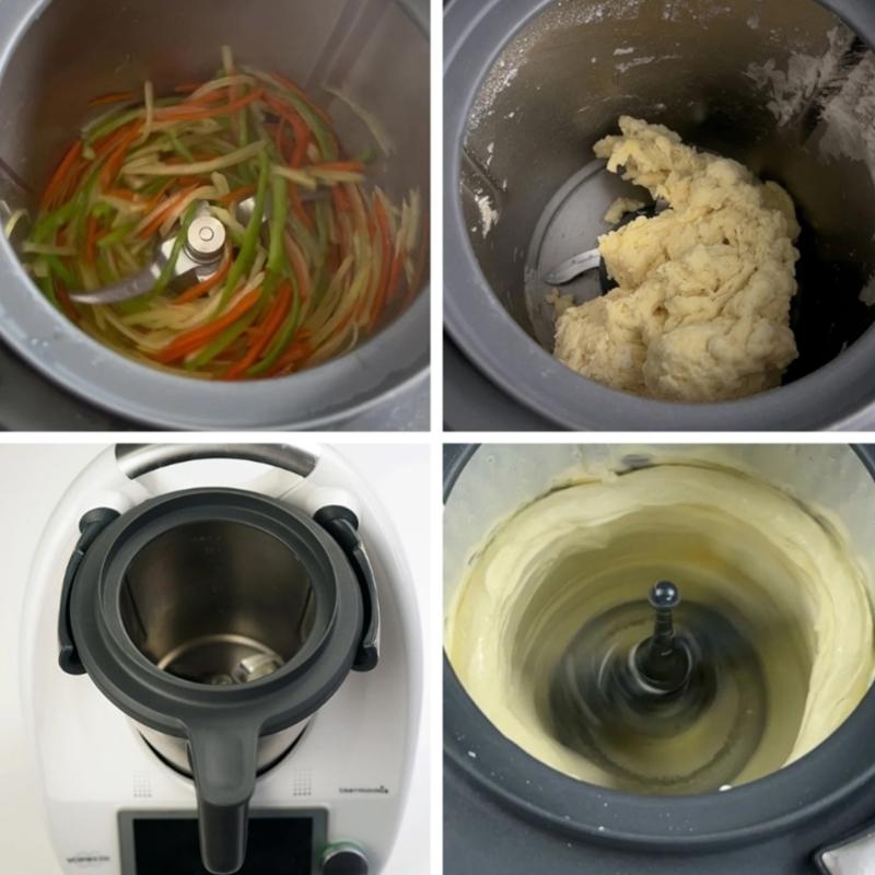 Convenient Dough Strainer Kit Kitchen Appliances Batter Dispenser Flour Sifter Food Processing Equipment Plastic Texture