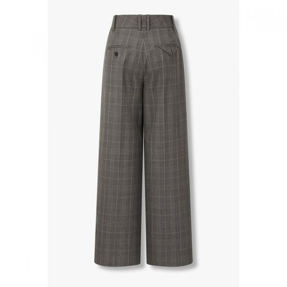 Vov Classic Check Two Tuck Pants 7116130202