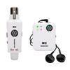 2,4 GHz Kabelloses In-Ear Monitor System Sender Empfänger Set 6 Kanal Frequenz mit Monitor Kopfhörern Plug and Play Wiederaufladbar 8ms Lo