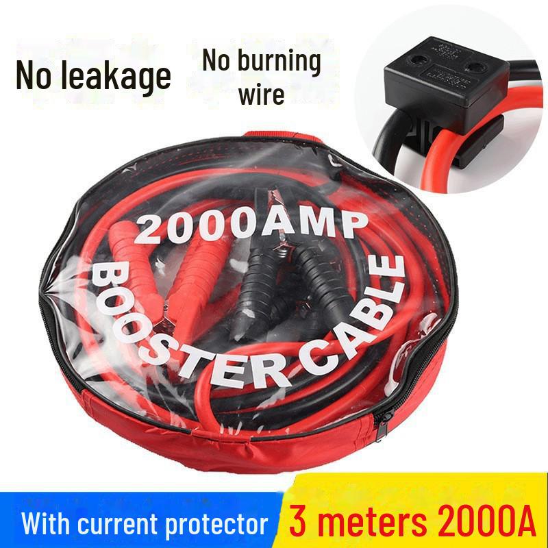 2000A Pure Copper Full Sheath Battery Cable for Car Fire and Grounding Connection