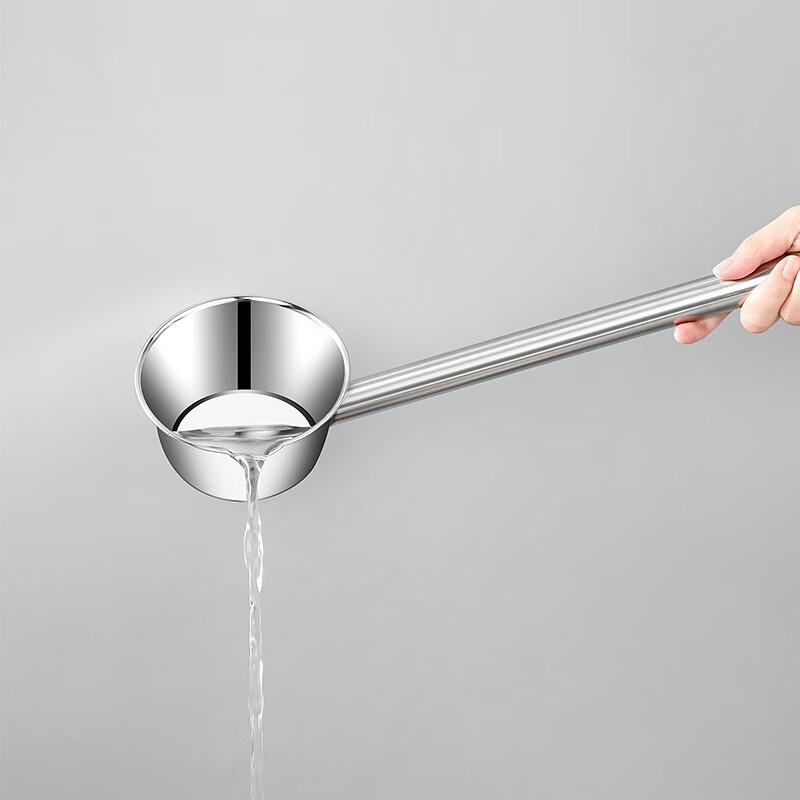 Stainless Steel Kitchen Ladle with Spout