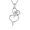 925 Silver Necklace for Women Elegant Wedding Engagement Holiday Gift