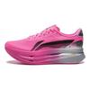 Li Ning Red Rabbit 9 Ultra Tecnologia de Cápsula Malha Tênis de Corrida Femininos Rosa Fluorescente ARPW008-15