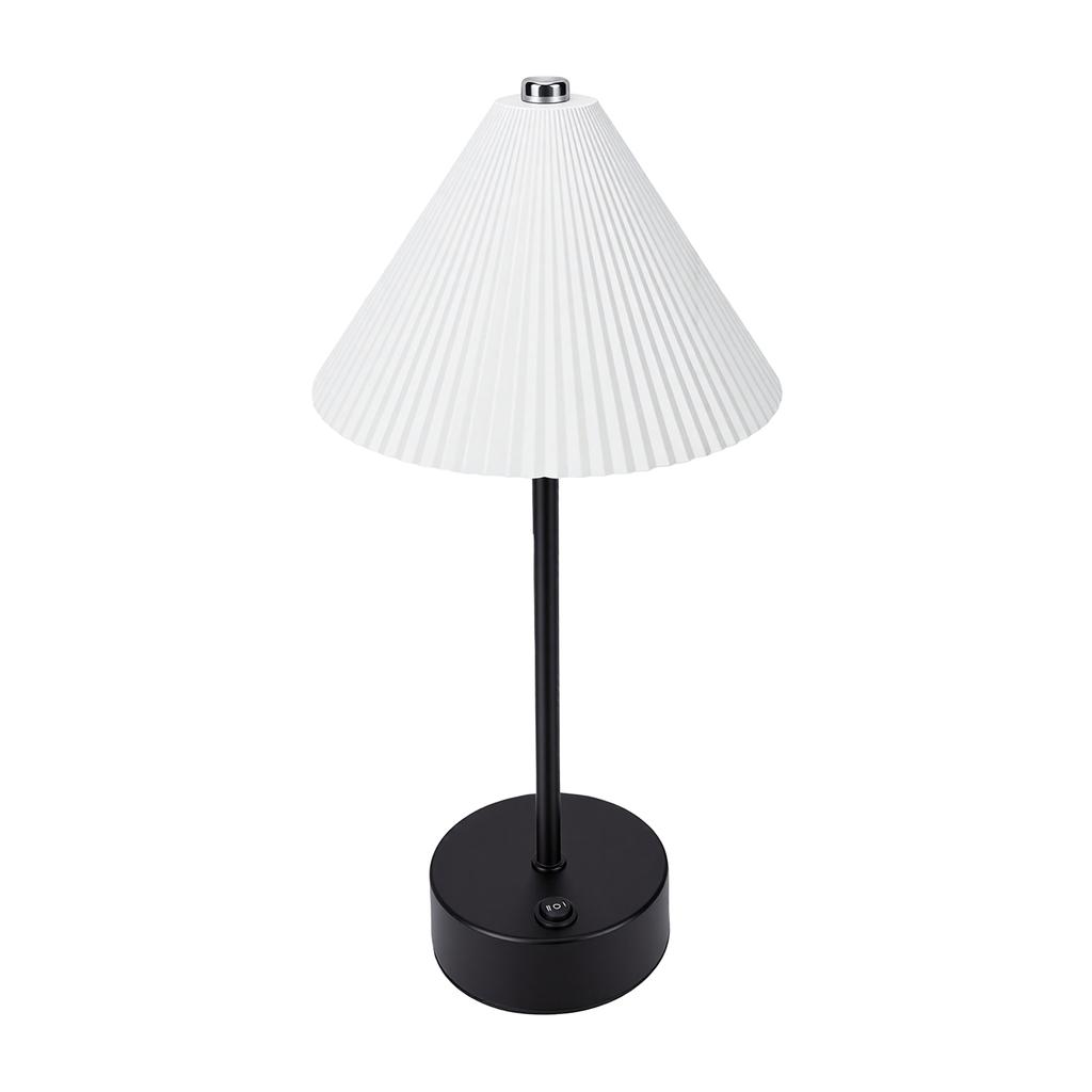 LED Table Lamp Minimalist USB Rechargeable Touch Control Bedside Lamp for Bedroom Study Cafe