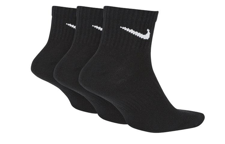 Men's Nike Ankle Socks Unisex Combo Set Black