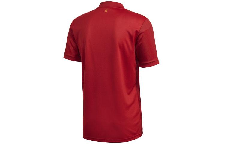 adidas Fußballtrikots Herren Rot Moderate Gerade Passform FR8361