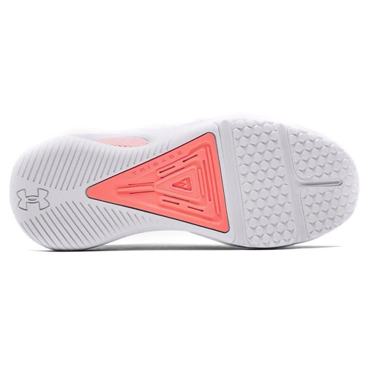 Under Armour HOVR Rise 3 Comfortable Versatile Fabric Synthetic Leather Durable Breathable Non-Slip Low-Top Running Shoes Women sneaker 3024698-100